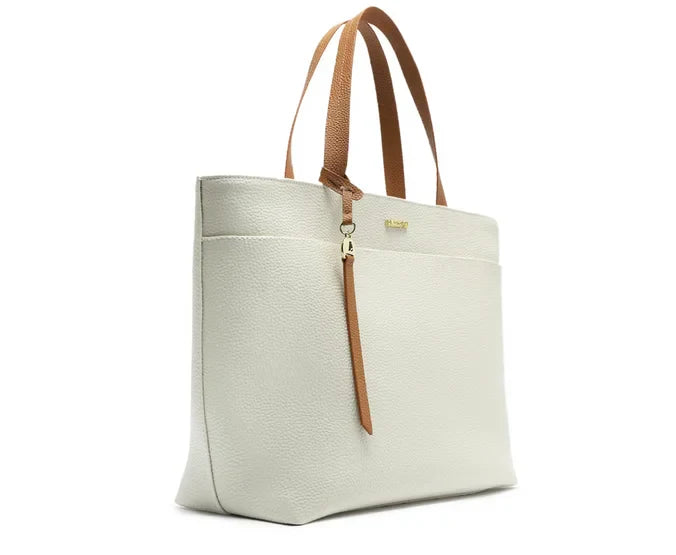 Bolsa Shopping Grande Bag Charm Branca