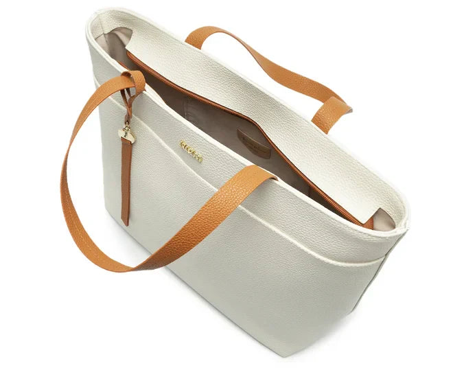 Bolsa Shopping Grande Bag Charm Branca