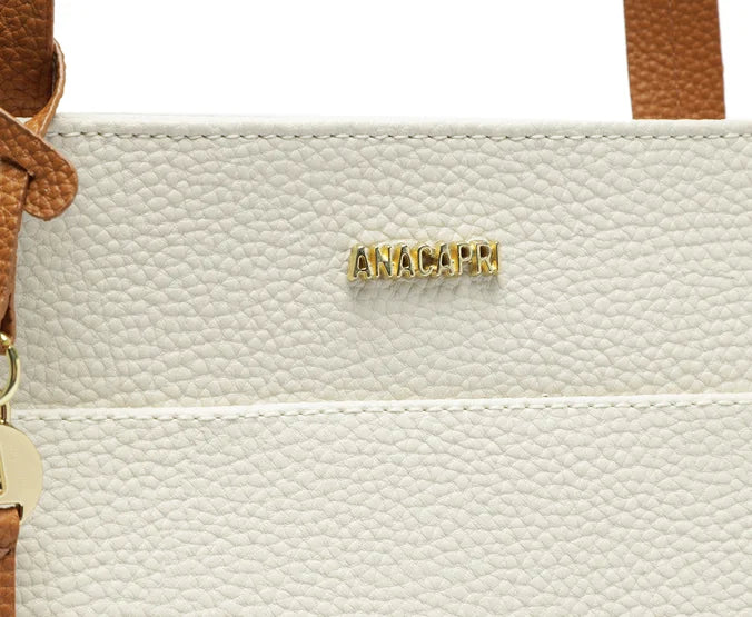 Bolsa Shopping Grande Bag Charm Branca