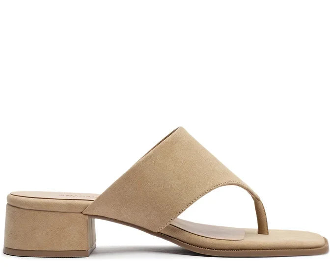 Sandália Mule Gaspéa Regular Marrom